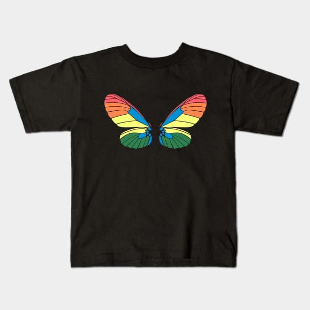 90s butterfly Kids T-Shirt by ElectricPeacock